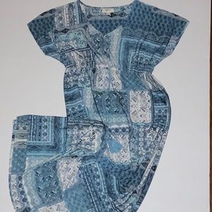 NWOT Style & Co. Boho Print Maxi Dress - Size S